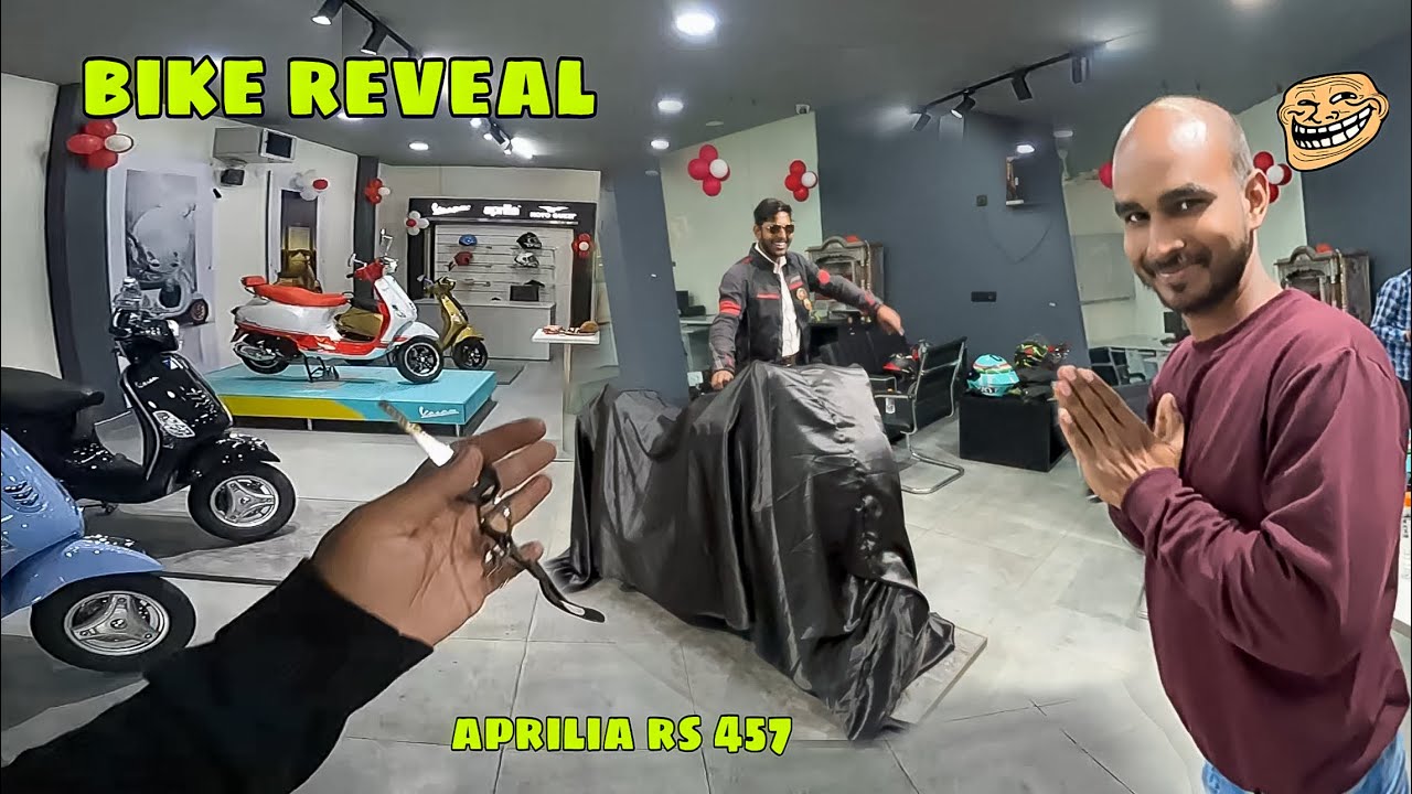 APRILIA RS457 2026 BIKE DELIVERY￼ || first in korba || twins cylinder rs457 || ￼#aprilia #rs457 