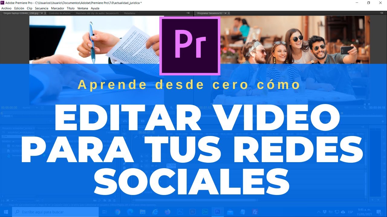 Edición de video para redes sociales