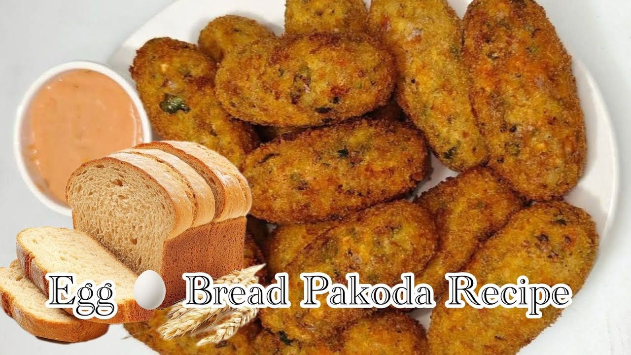 Egg Bread Pakoda recipe || 2 slice bread se banaye mazedar pakoda 