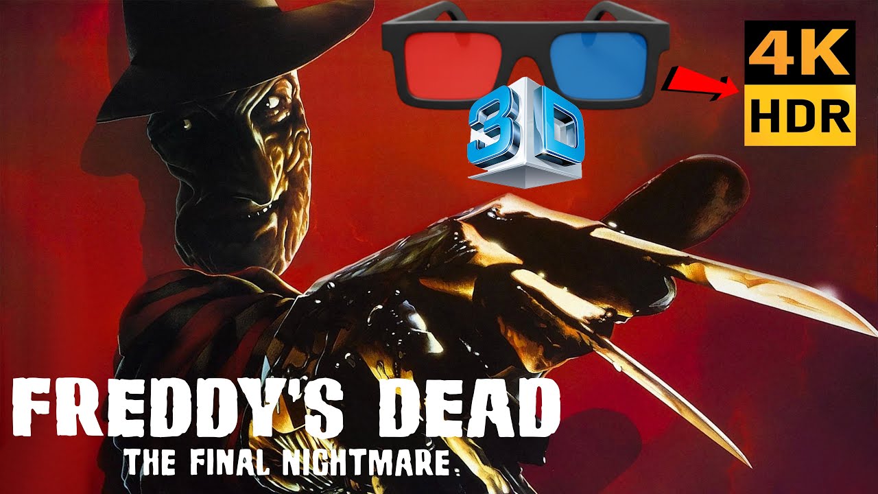 3D 4K HDR10 Freddy's Dead The Final Nightmare 1991  UHD Blu-Ray (2025)