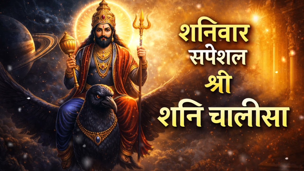🙏 श्री शनि चालीसा | शनिवार स्पेशल 🪐 | शनि दोष शांति पाठ | Shani Chalisa