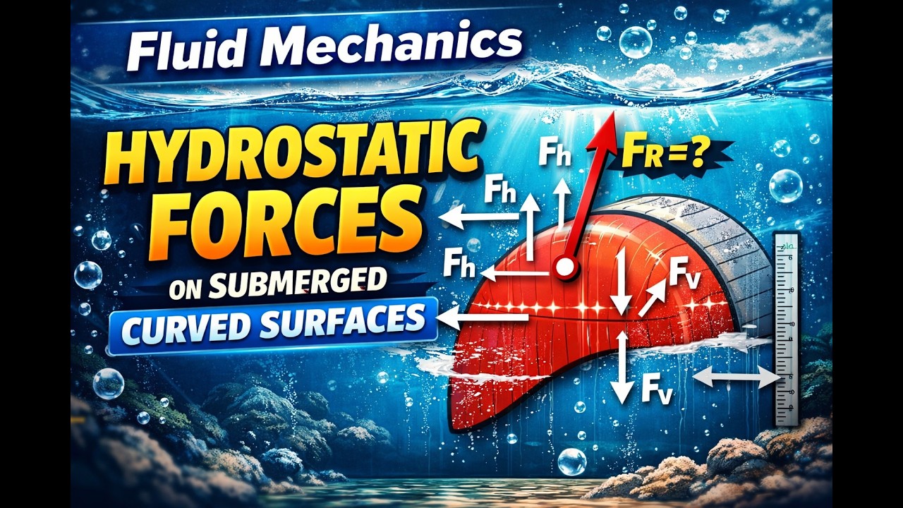 Hydrostatic Forces on Submerged Curve Surfaces