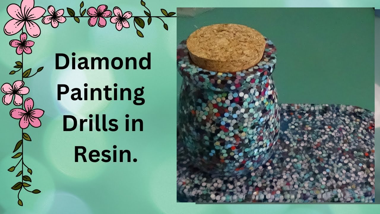 Diamond  Painting Drills in Resin