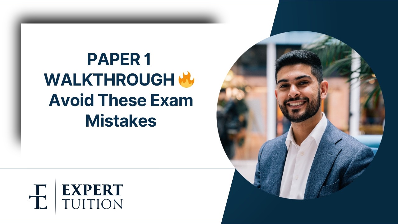 A-Level Economics Paper 1 Walkthrough 📄 How to Approach the Entire Exam (Edexcel)