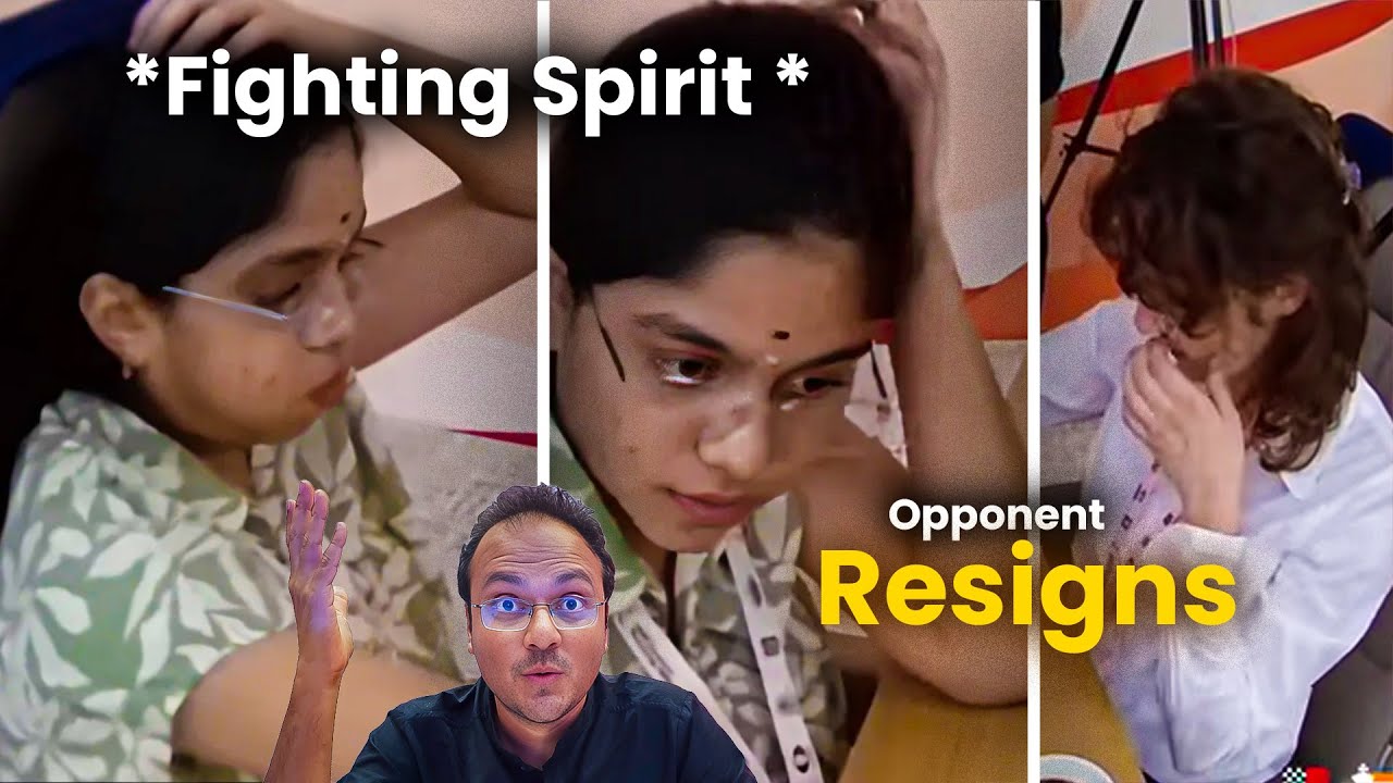 The amazing fighting spirit of Priyanka K at the FIDE Women's World Cup 2025