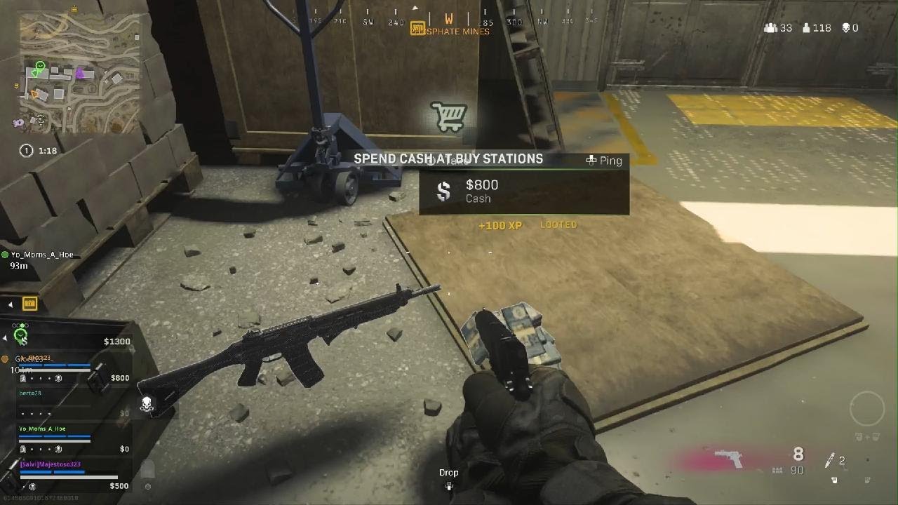 Call of Duty: Modern Warfare 12 kill Dub