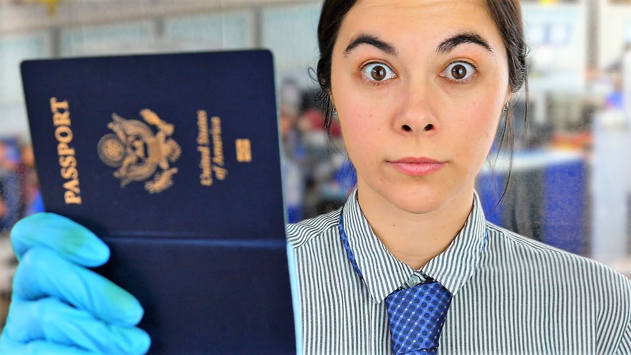 TSA Check's Your Body & Bag ✈️ ASMR Airlines