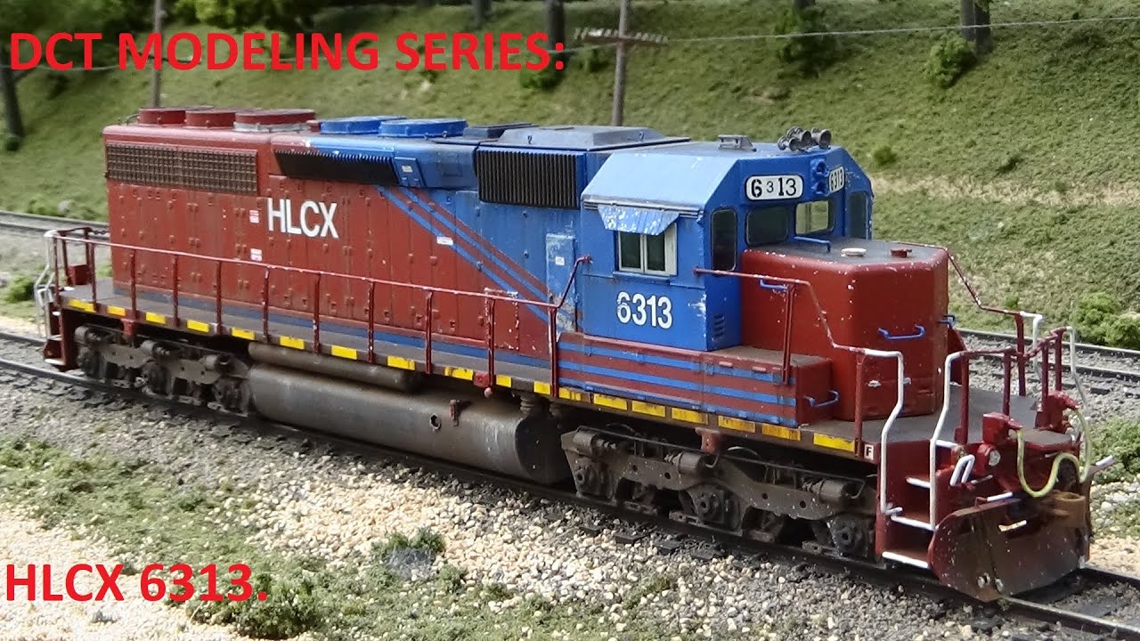 **Athearn RTR SD40-2 Build!  HLCX 6313.  Part 1 of 2.***