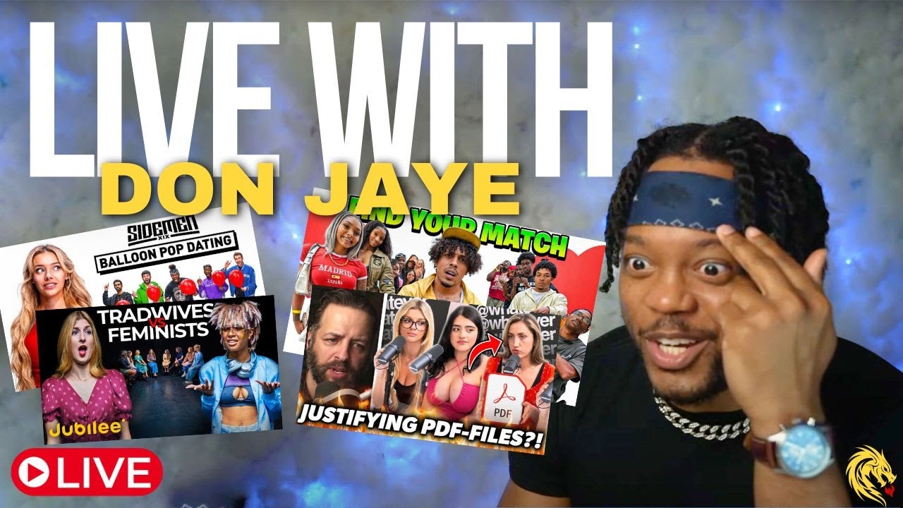 Don Jaye Reacts To Anton Daniels, Bop House, Jimmy Zhang, Katiana Kay, Jayshaun, kickback & More