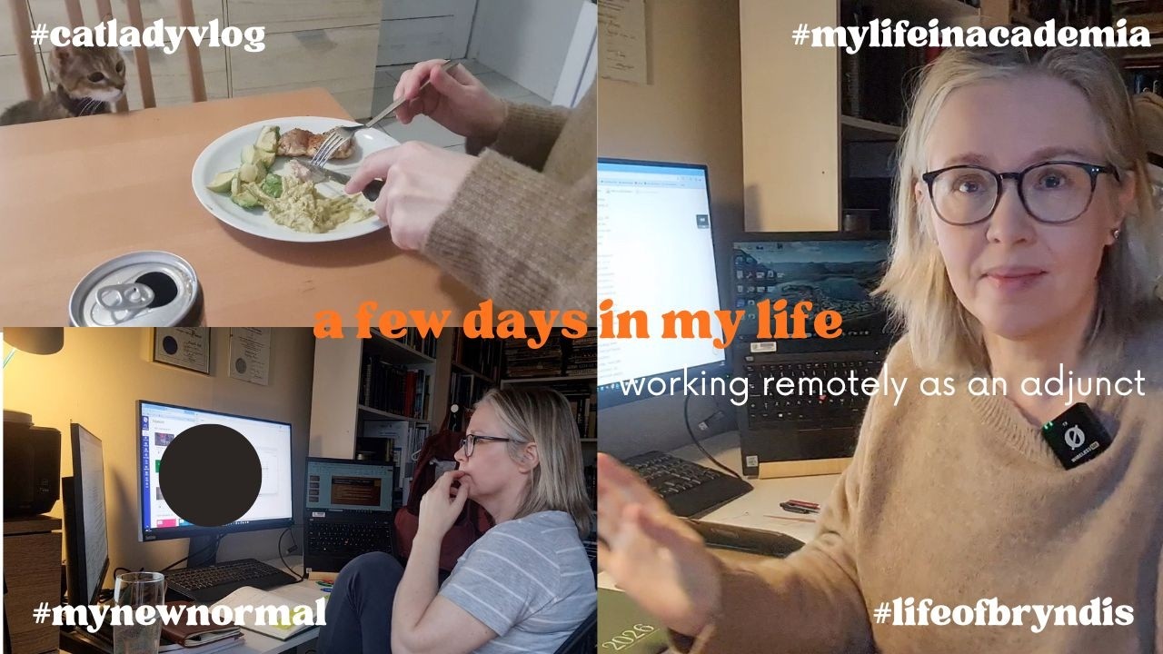 A few days in the life - working remotely as an adjunct