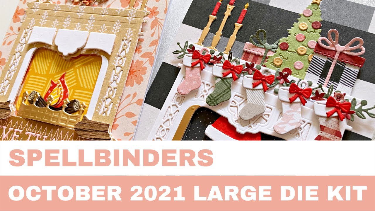 #92 Spellbinders October 2021 Large Die Kit - Card Inspirations