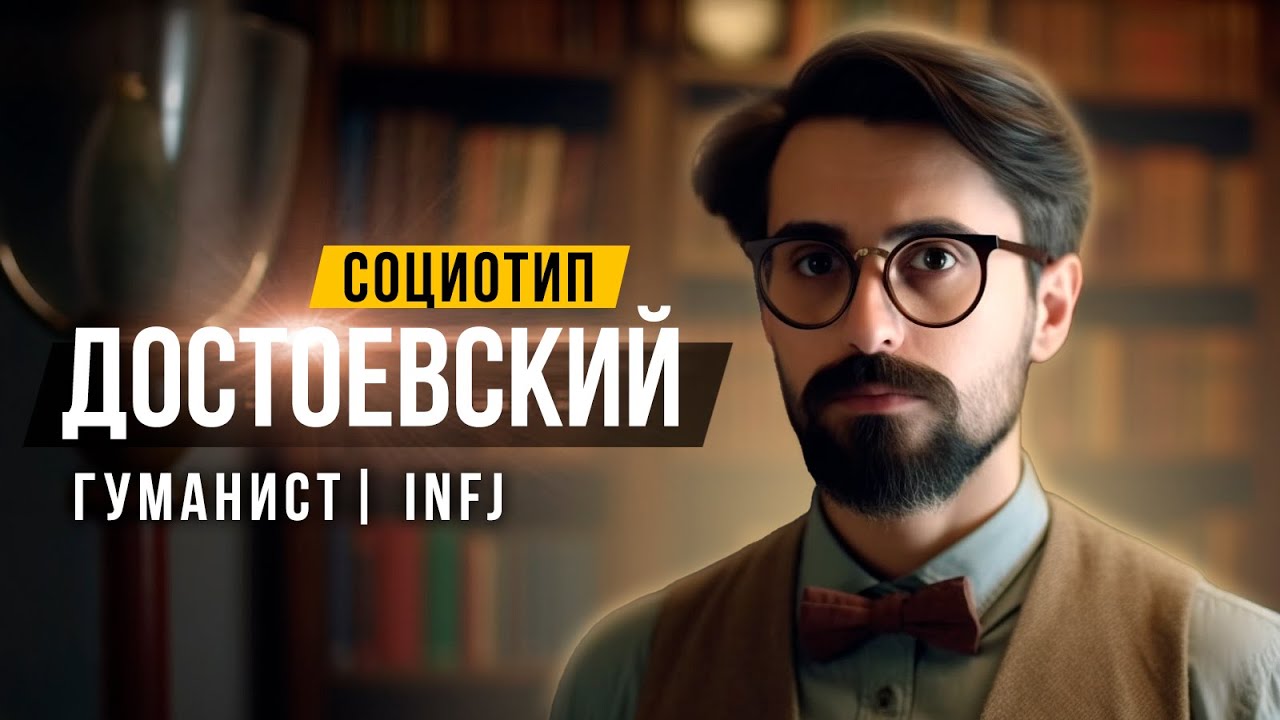 СОЦИОТИП ДОСТОЕВСКИЙ, ГУМАНИСТ, INFJ, ЭИИ. СОЦИОНИКА
