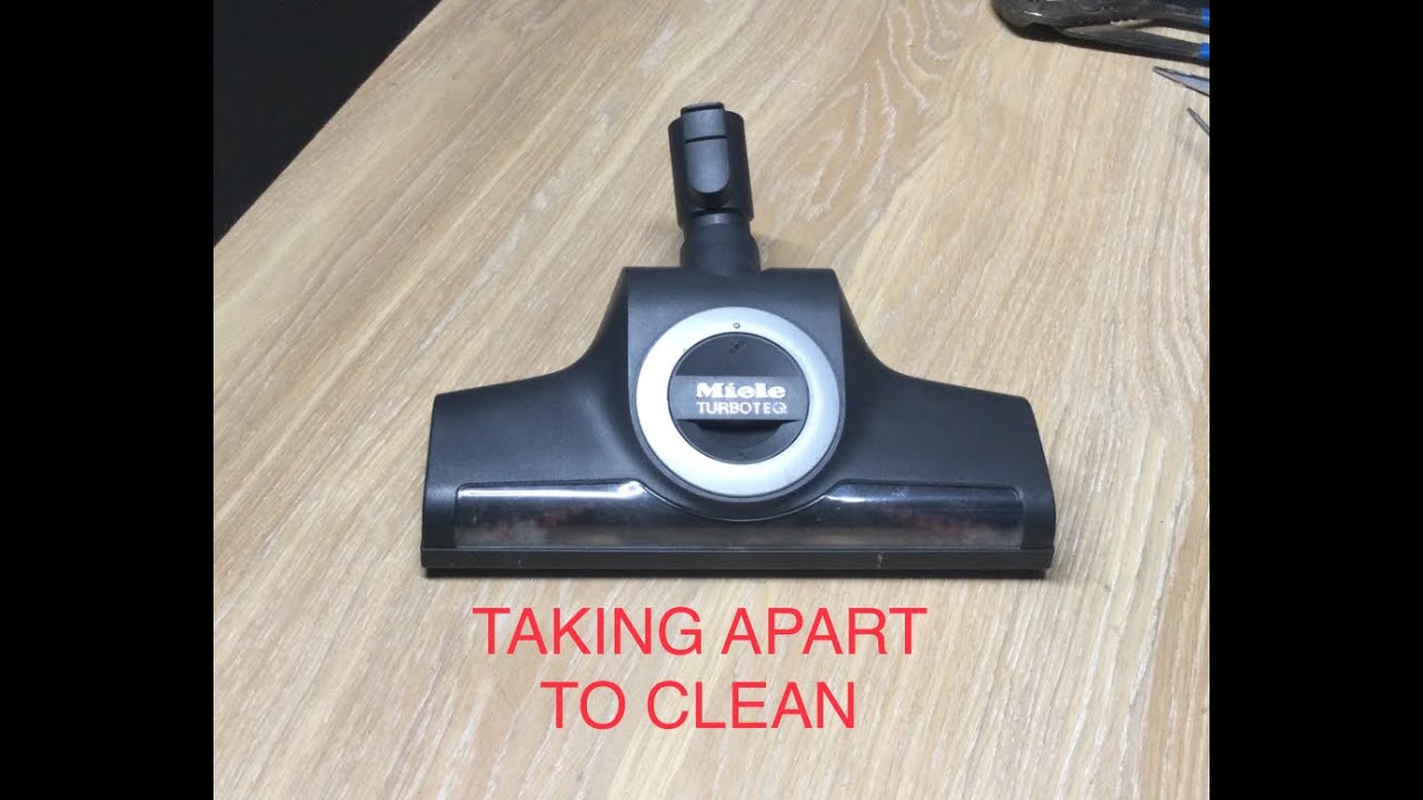 Taking apart a MIELE TURBOTEQ FLOOR HEAD, helps with taking apart, cleaning, reassembling