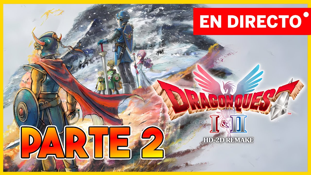 🔴EN VIVO🔴 DRAGON QUEST 1 HD REMAKE - Parte 2 - En busca del báculo de la lluvia!
