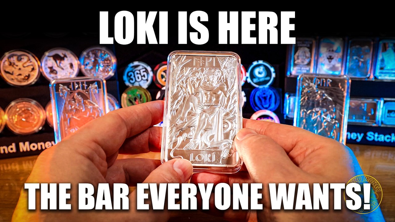 10. Loki Is HERE! Full Review of the Final Royal Mint Norse Gods Bar #silver #gold #preciousmetals