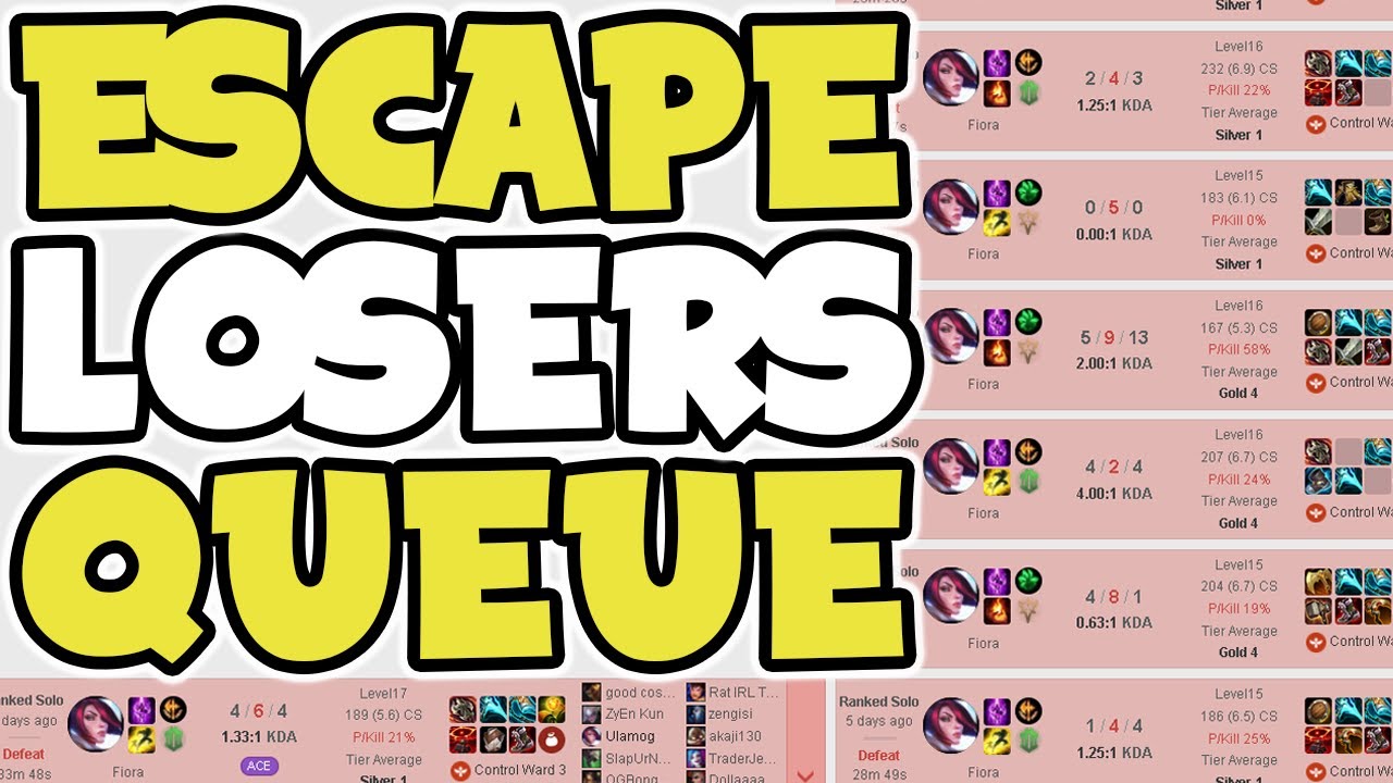 How to Escape Losers Queue