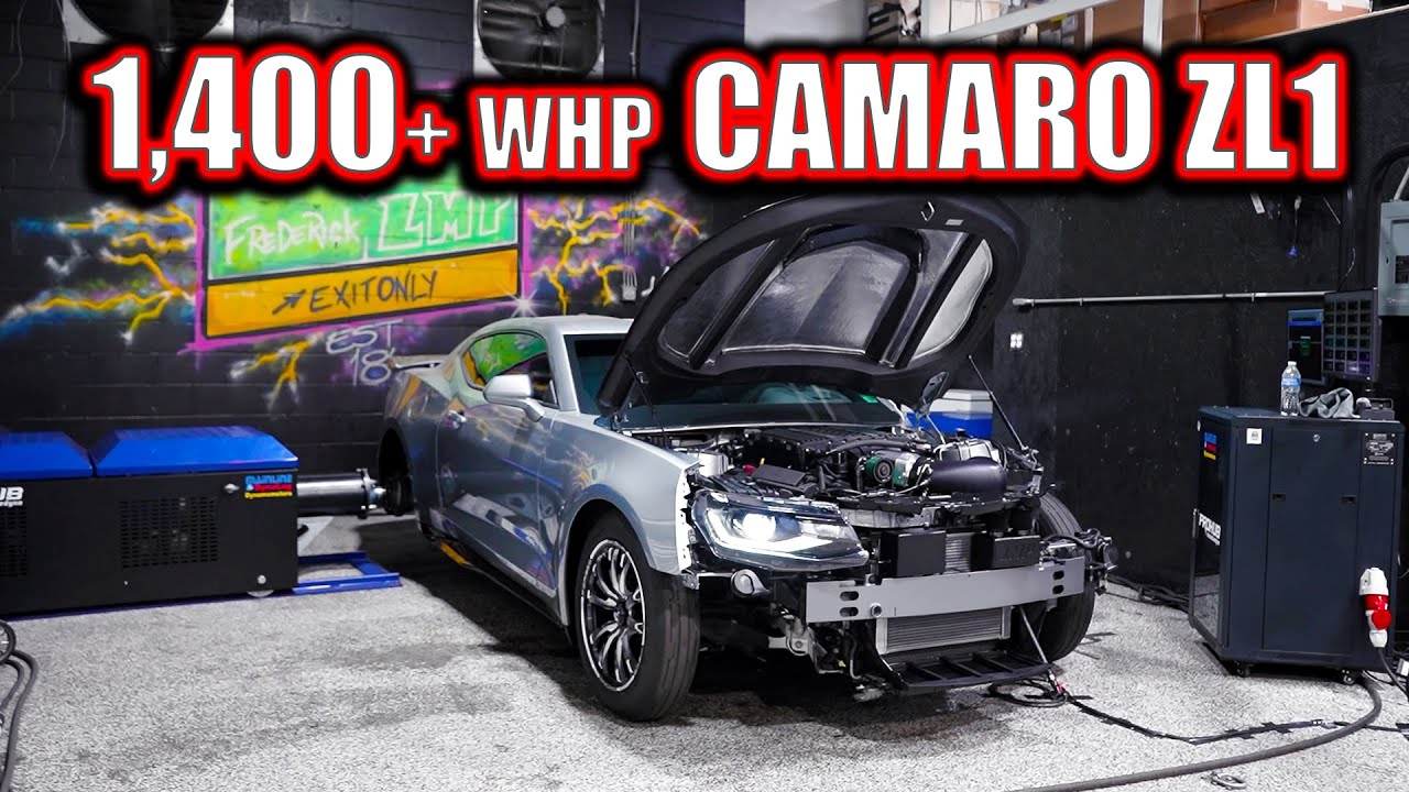 Legit 1,400+ whp Camaro ZL1