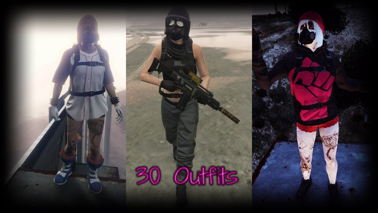 Top 30 Female Outfits |GTA 5 Online|  (RNG & TRYHARD) 💕👌🏻