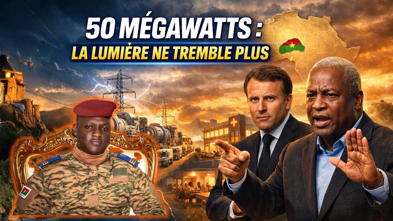 Ibrahim Traoré : +50 MW et 20 % de croissance, tournant majeur pour le Burkina Faso.