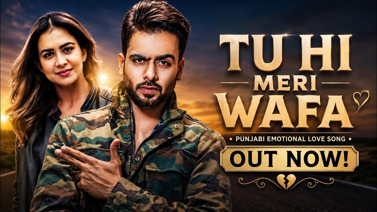 Tu Hi Meri Wafa ❤️ | Punjabi Couple Song | True Love | Original Punjabi Music
