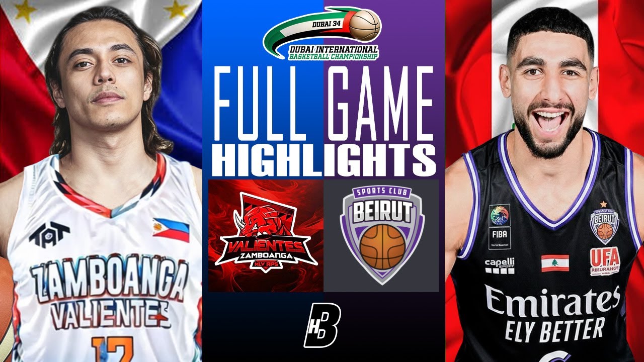Zamboanga Valientes vs Beirut SC Full Game Jan 29, 2026 | 35th Dubai International Basketball Champ