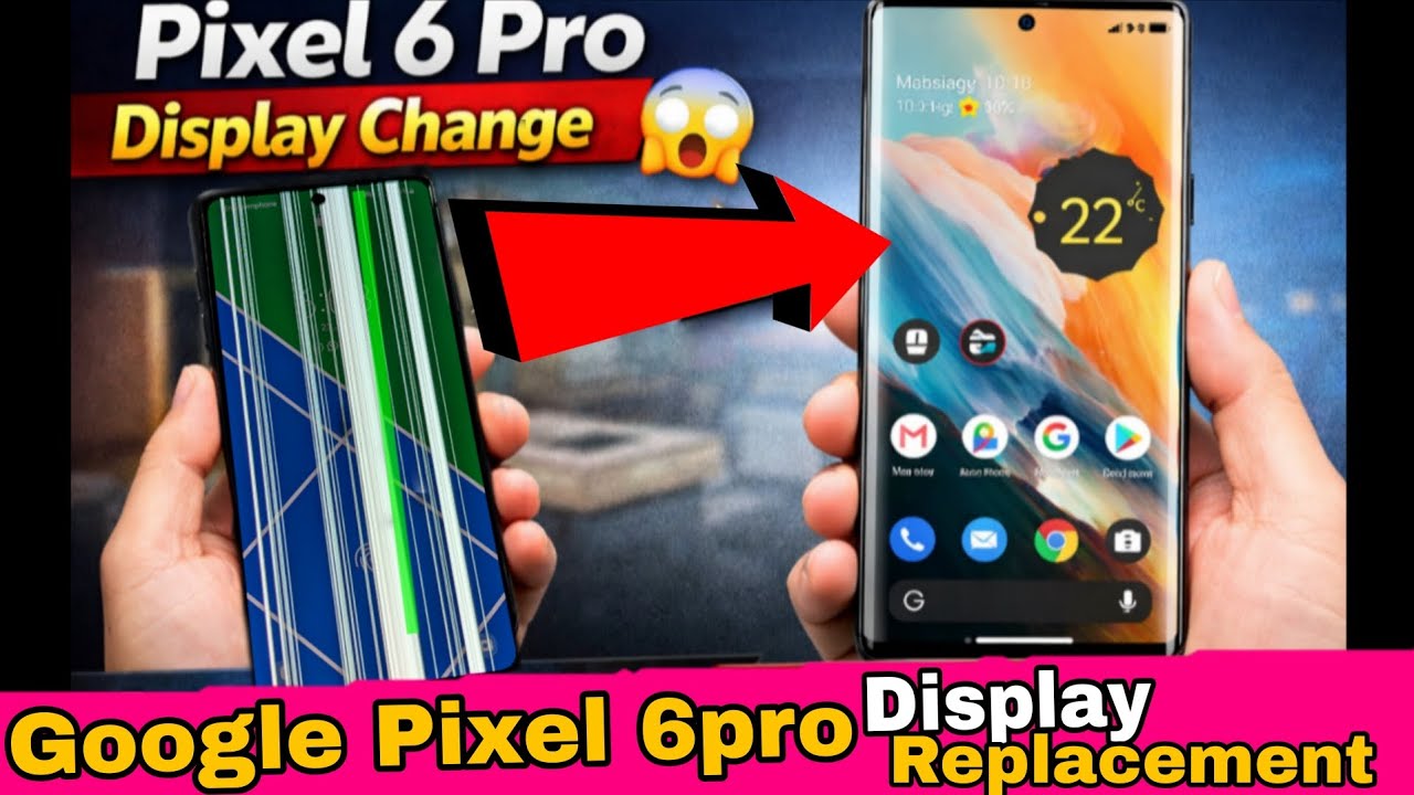 Pixel 6 Pro Display Replacement | Original Screen Installation #googlepixel 