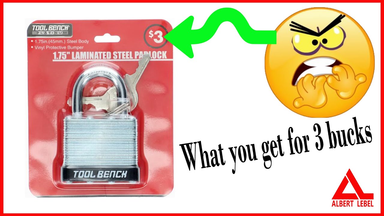 [577] Tool Bench 1 75 in padlock (What you may get for 3 bucks)