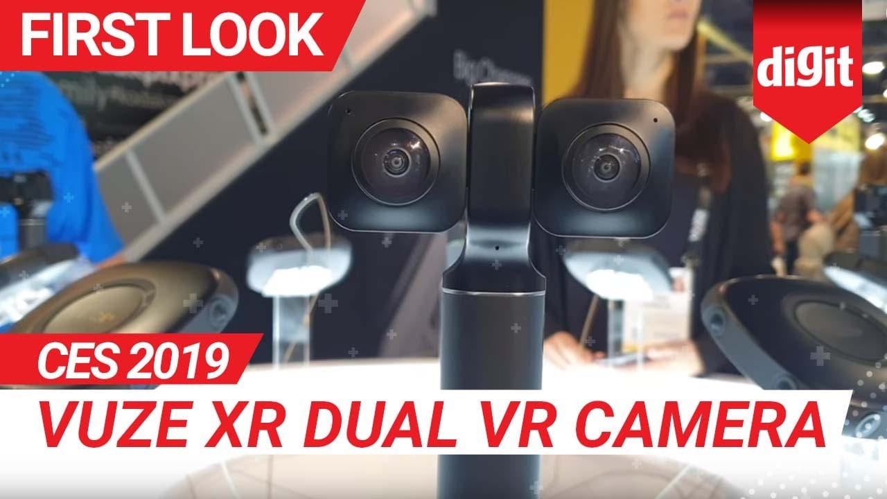 CES 2019: Vuze XR Dual VR Camera | First Look | Digit.in