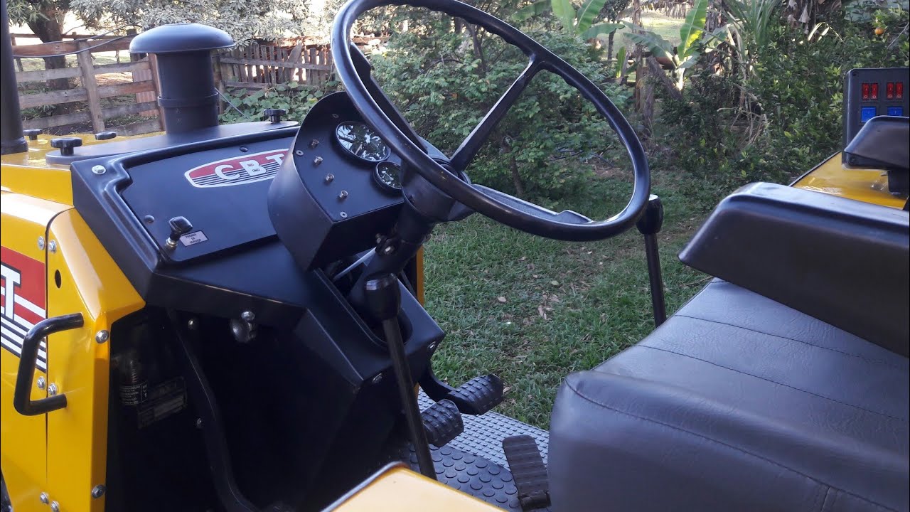 Trator CBT 8450,VÍDEO MOSTRANDO OS DETALHES.