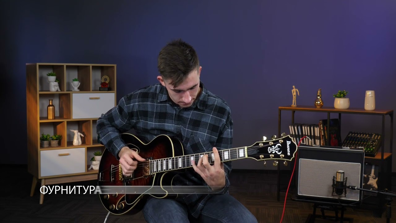 Полуакустическая гитара Ibanez AG95QA
