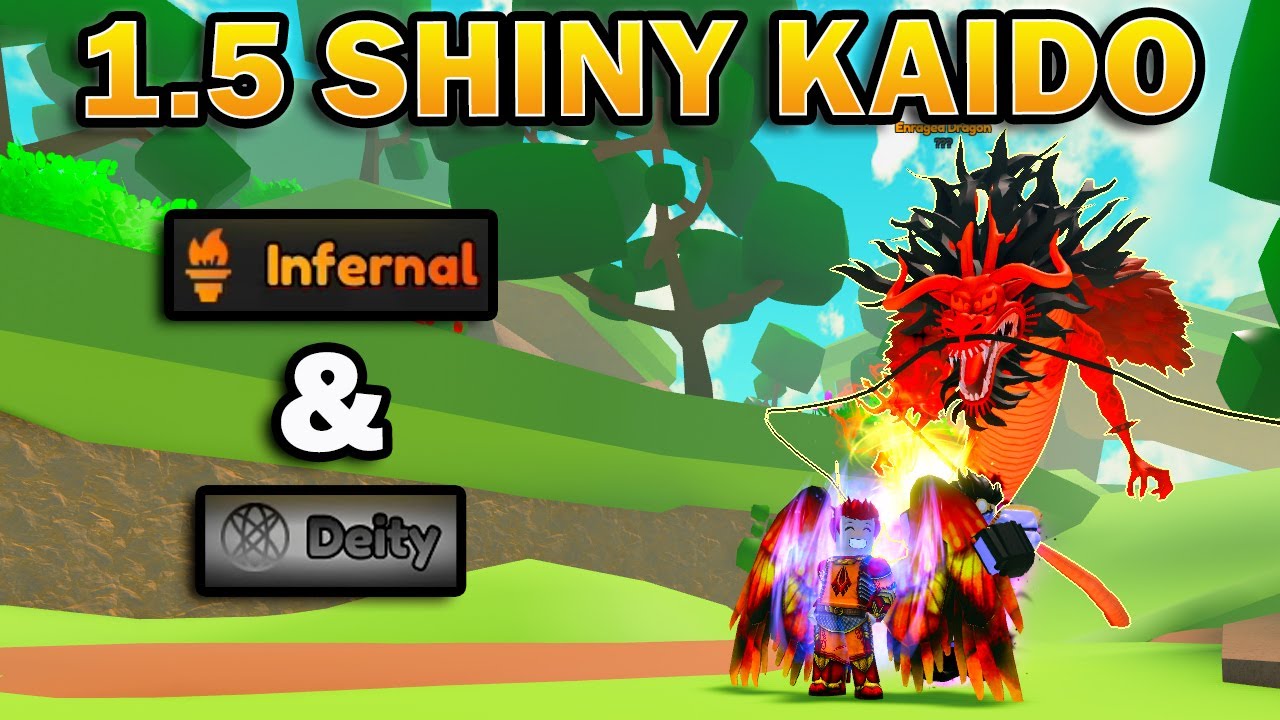 2 Star Infernal Shiny Secret Kaido Suprise Deity & 25 million Hatches in Anime Warriors Simulator 2