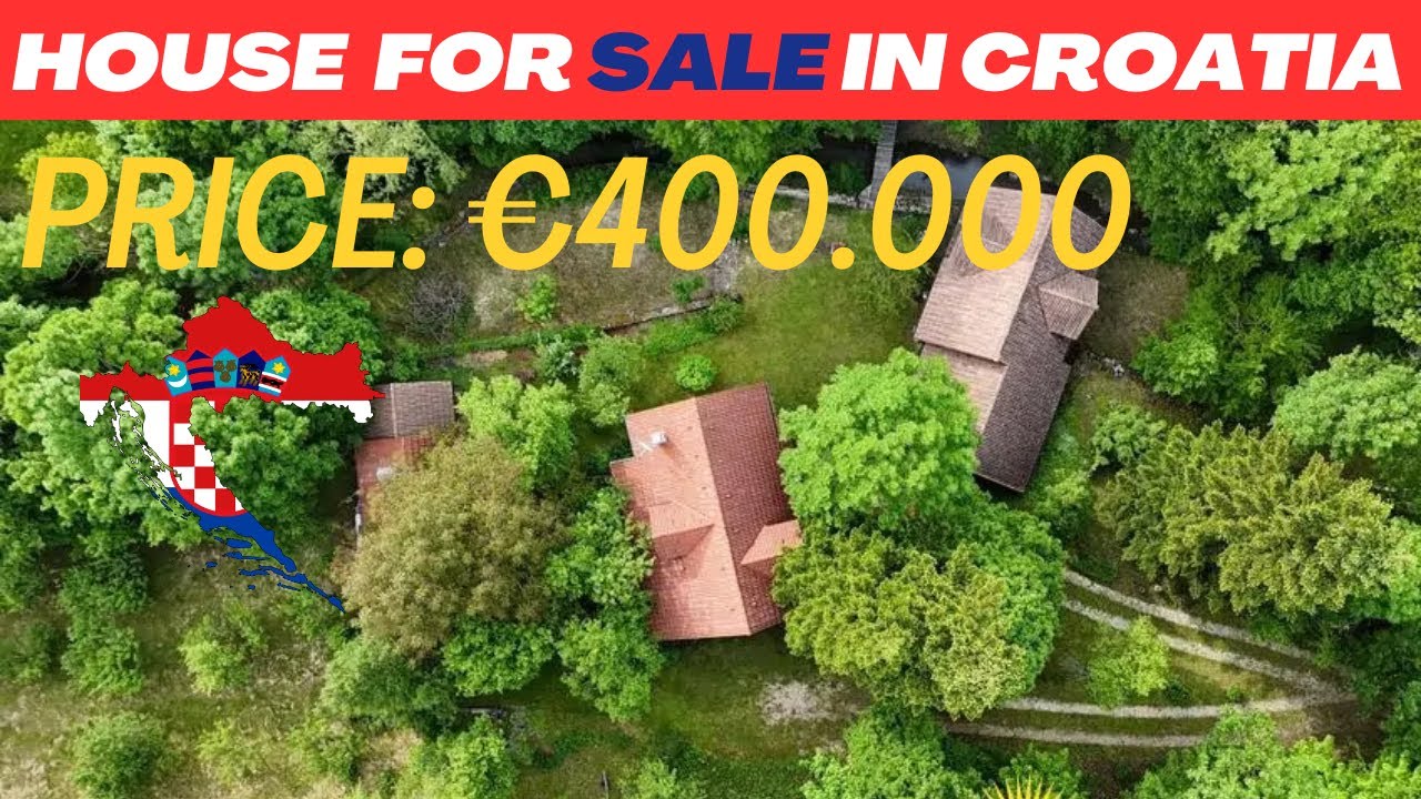 Discover The Secrets Of Waterfalls Property For Sale In Croatia  Rural Property For Sale In Croatia