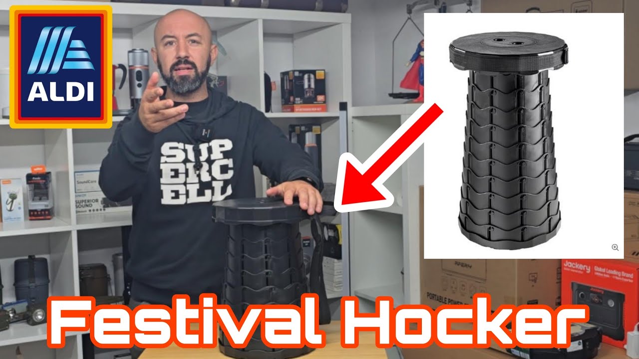 Aldi ADVENTURIDGE Faltbarer Hocker