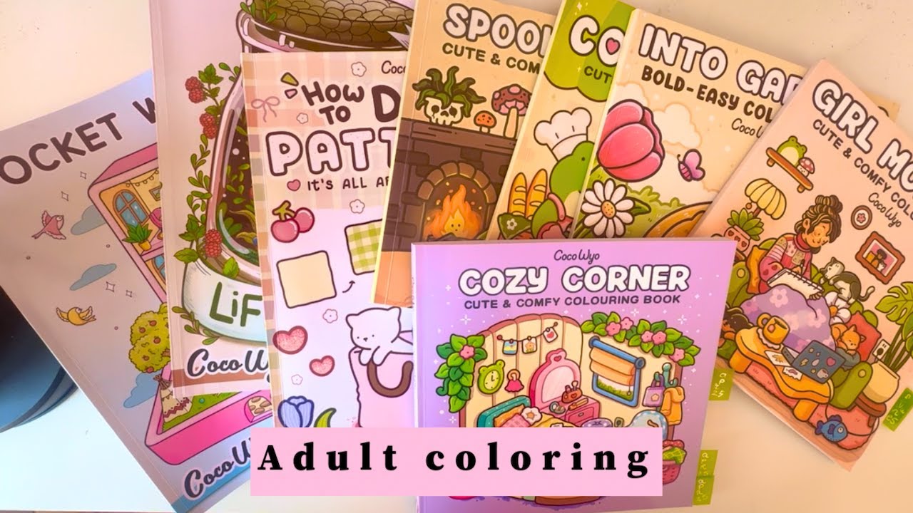 All completed pages Coco Wyo books