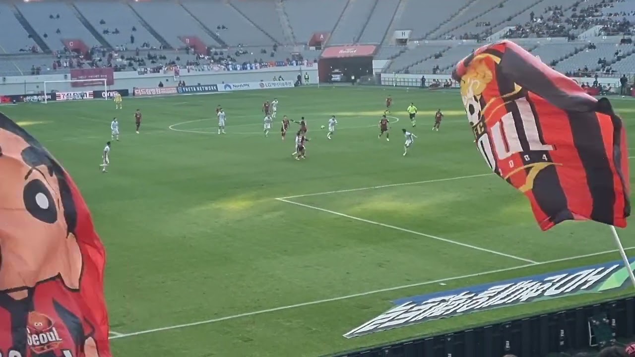 (25.11.22 촬영) 2차 방문 FC서울 VS 김천상무 린가드 승부차기 골 영상
