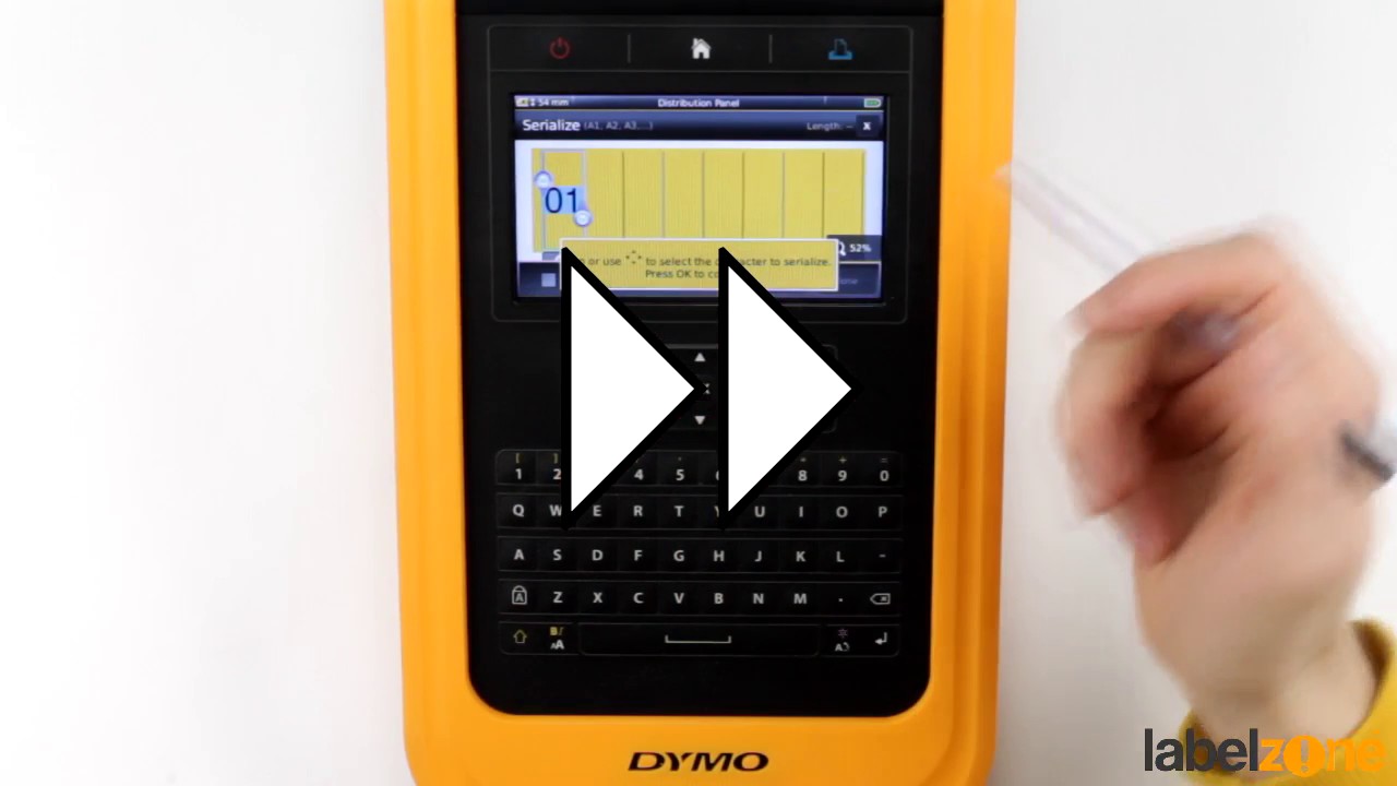 Dymo XTL Tutorial: Distribution Panel Labelling
