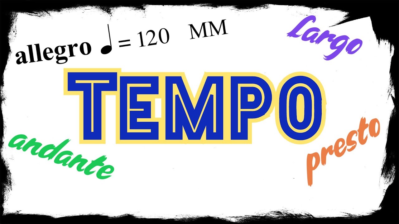 Tempo - Bezeichnungen und Fachbegriffe