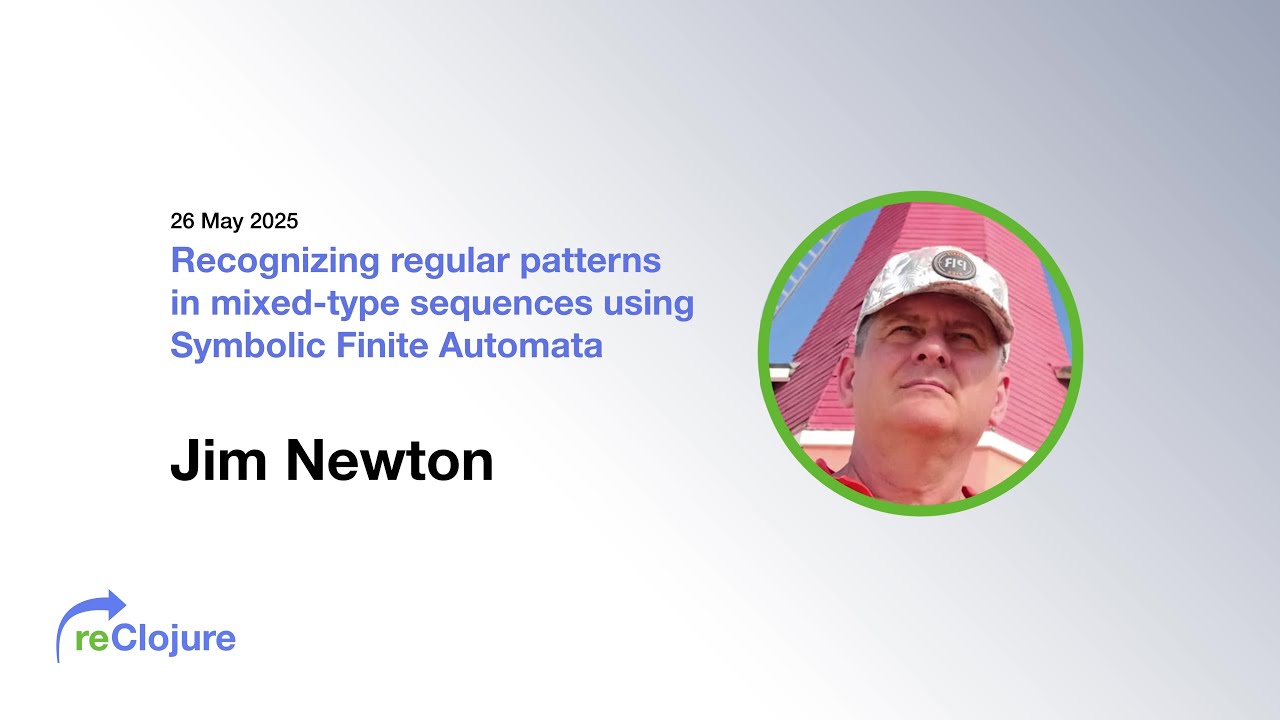 Recognizing regular patterns in mixed type sequences using Symbolic Finite Automata (by Jim Newton)