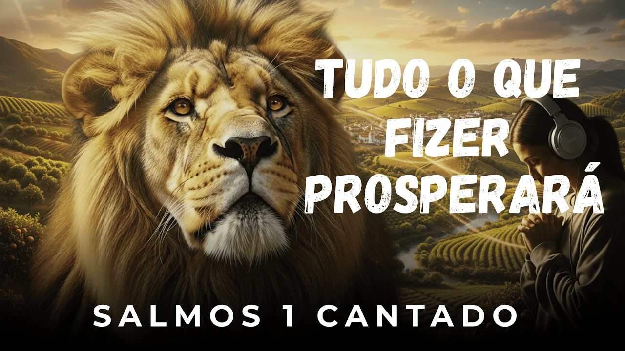 Salmos Cantados para DORMIR e Acalmar a Mente: Salmo 1 (Versão Suave) 😴