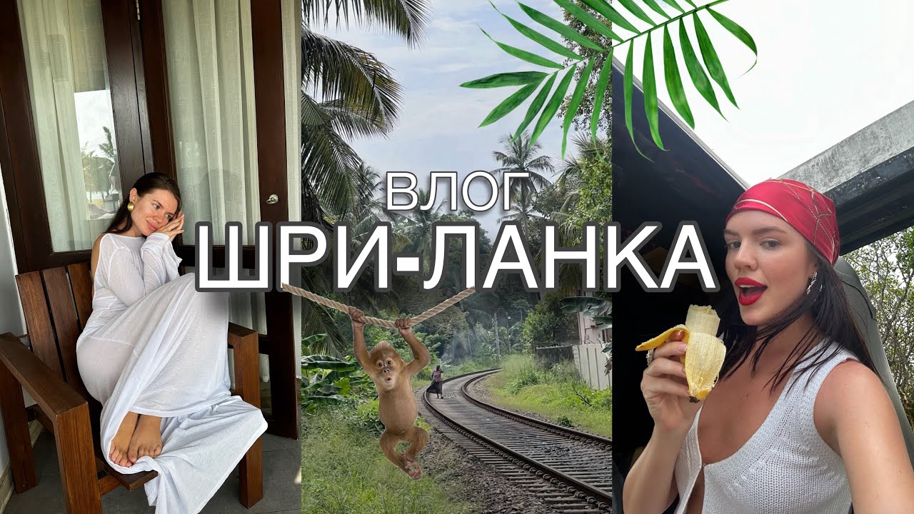 ВЛОГ Шри-ланка 2025| Отдых с подружкой | Что нас поразило?