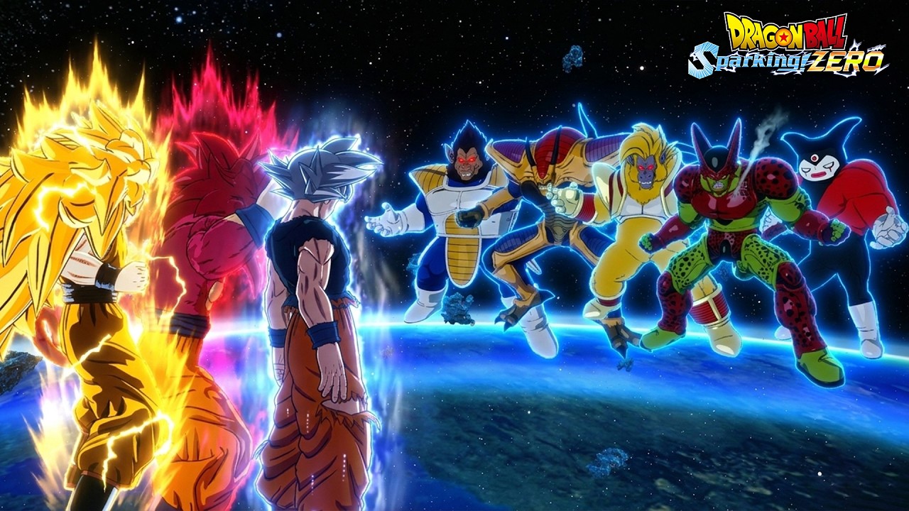All Goku Forms vs Every Giant in Dragon Ball – INSANE Final Battle! | Sparking ZERO