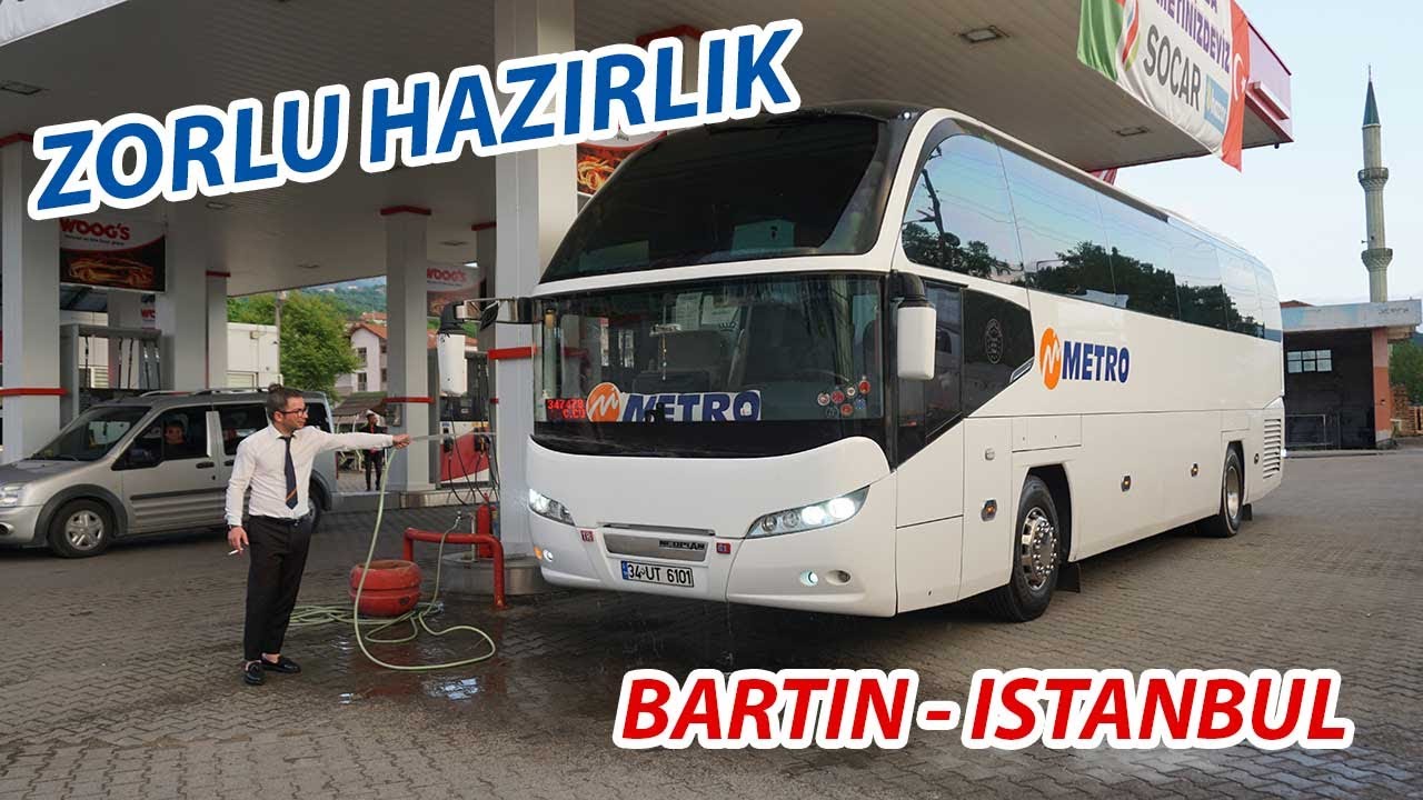 Zorlu Hazırlık ! Başımıza Gelenler | Yer Uçağı Neoplan Citylier İle İstanbul-Bartın Bölüm 2