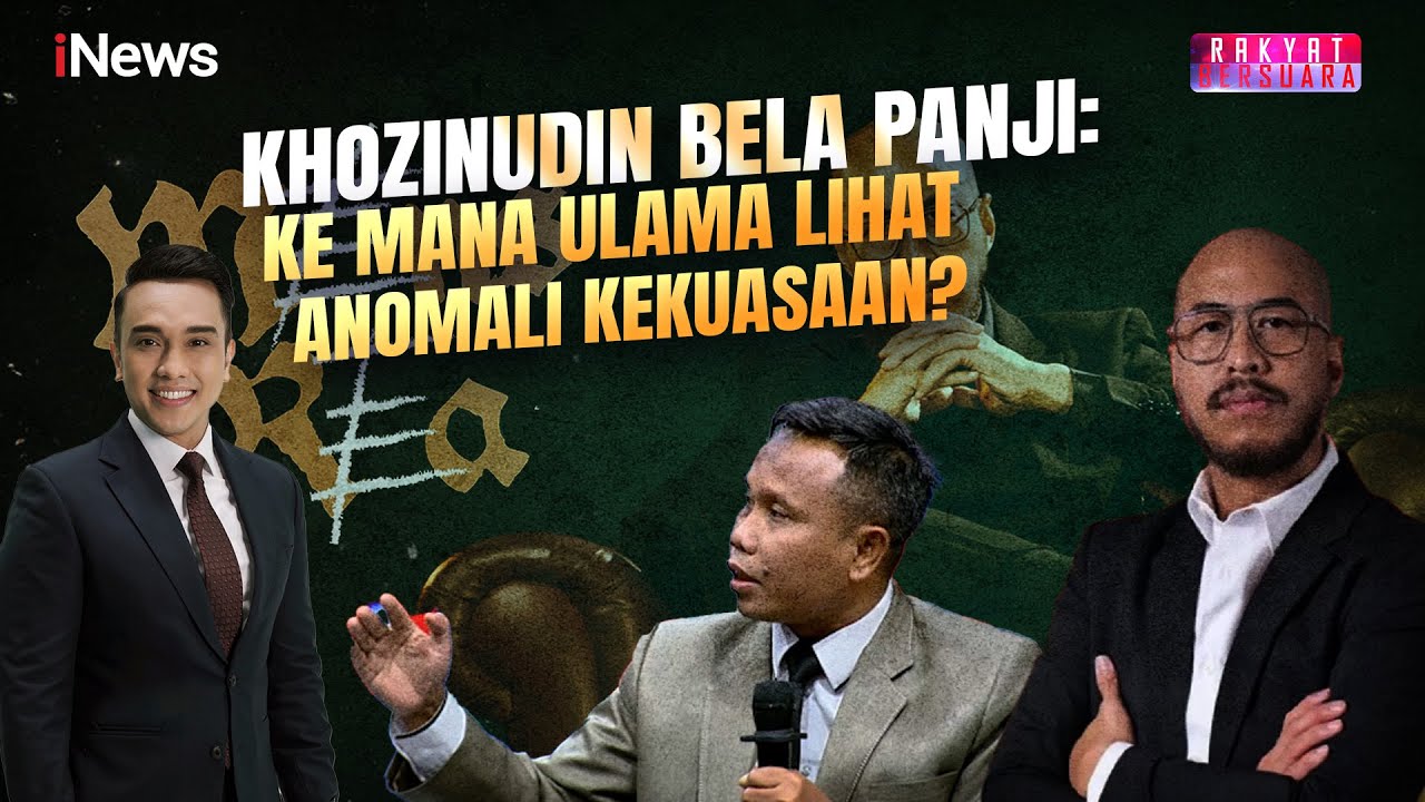 Menggebu-gebu! Khozinudin Bela Pandji: Ulama Kemana Lihat Anomali Kekuasaan? | Rakyat Bersuara