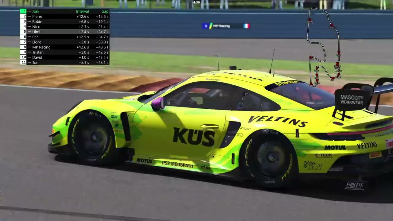 Legend Track - Anniversaire Marc Boithiot - Course 2 - Porsche 992 GT3R - Watkins Glen