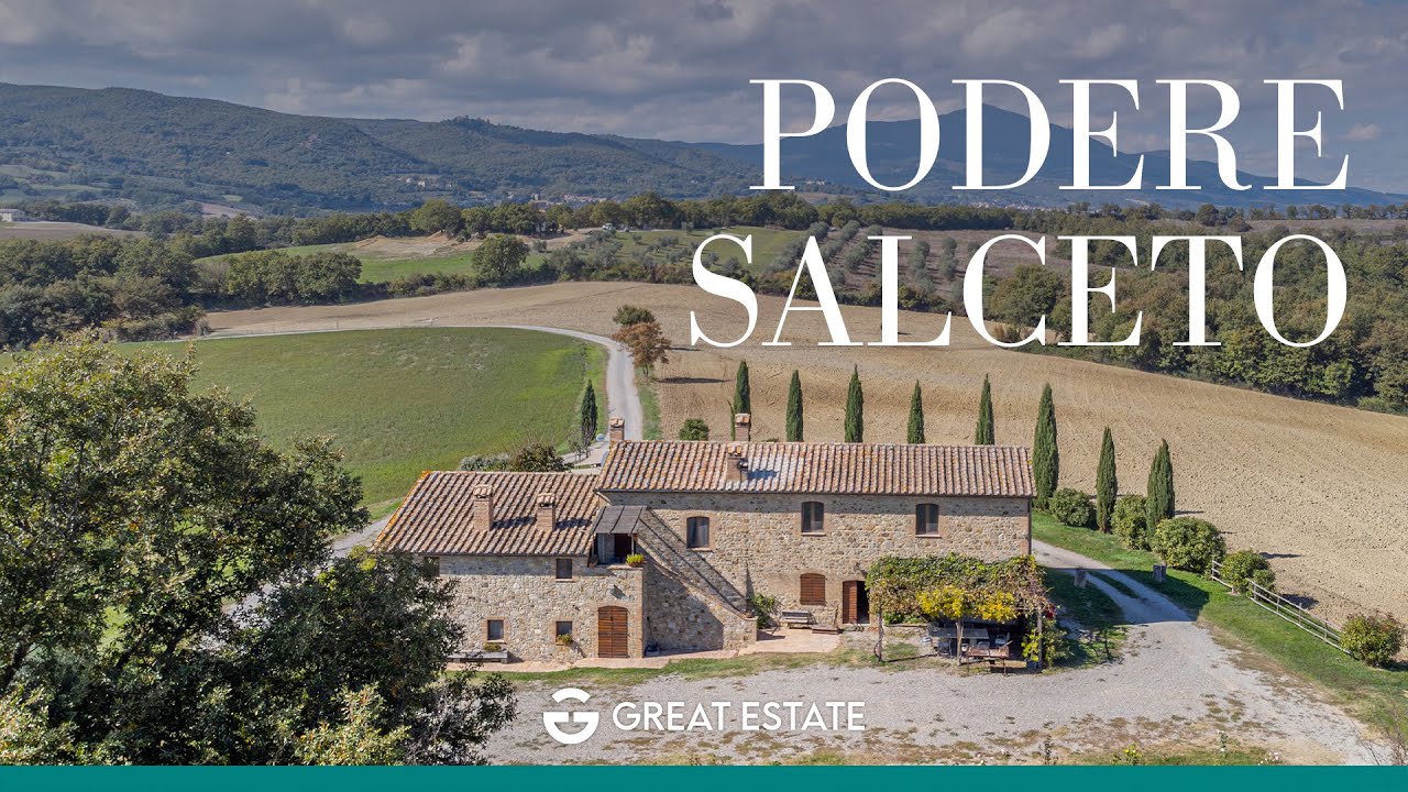 This historic Italian stone farmhouse offers panoramic views and 51 hectares 🌳​