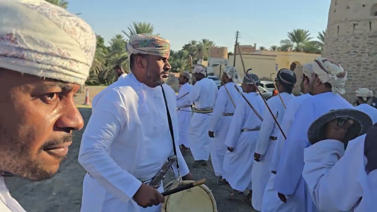 فن الرزحة في ولاية بدية قرية الواصل