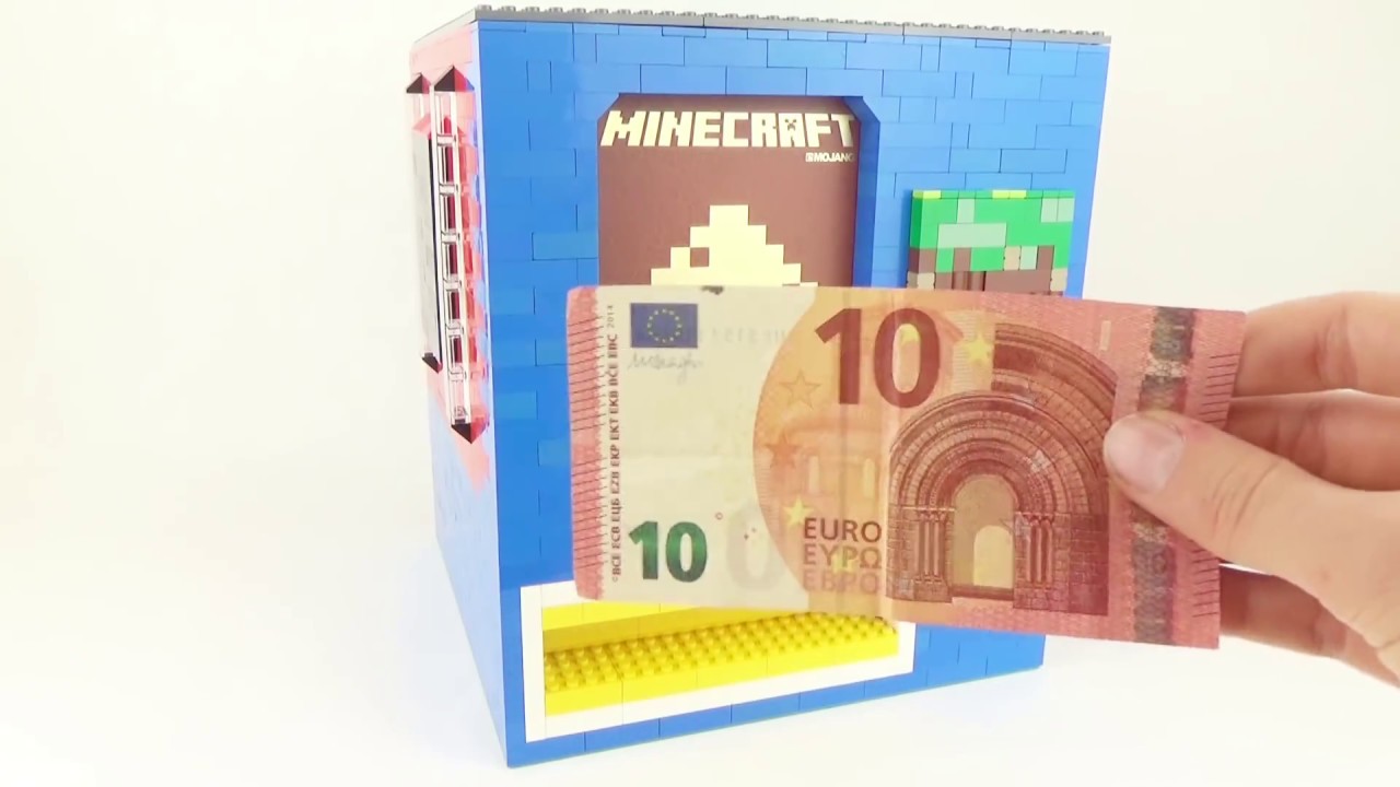 The LEGO MINECRAFT Vending Machine