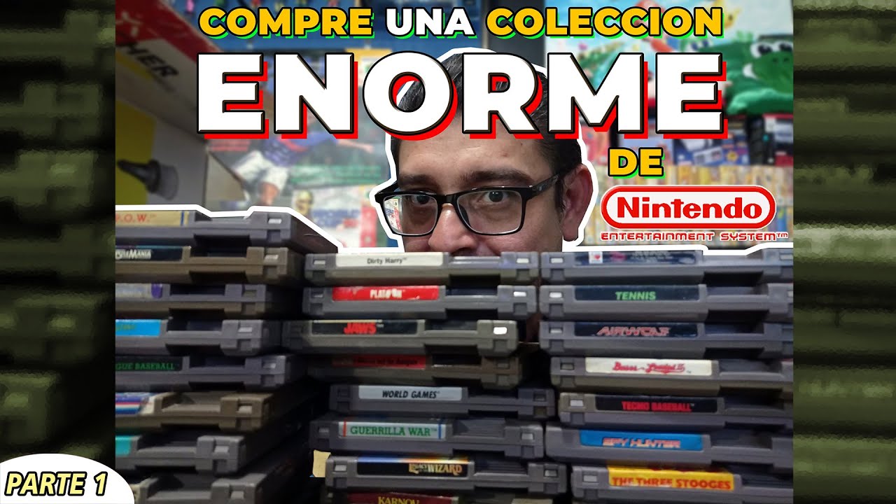 Consegu&iacute; una Colecci&oacute;n ENORME de Juegos de Nintendo NES 180 Juegos a un super precio | Parte 1