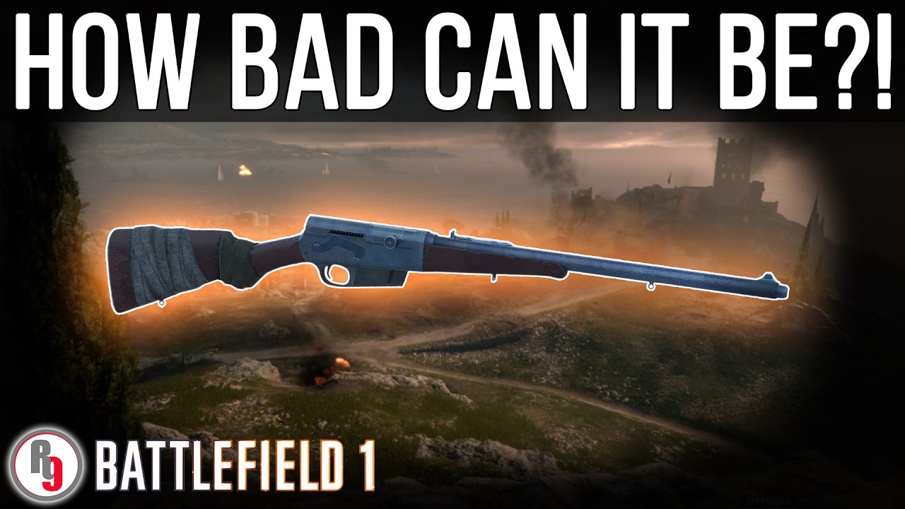 Least used Self-loading Rifle in Battlefield 1?
