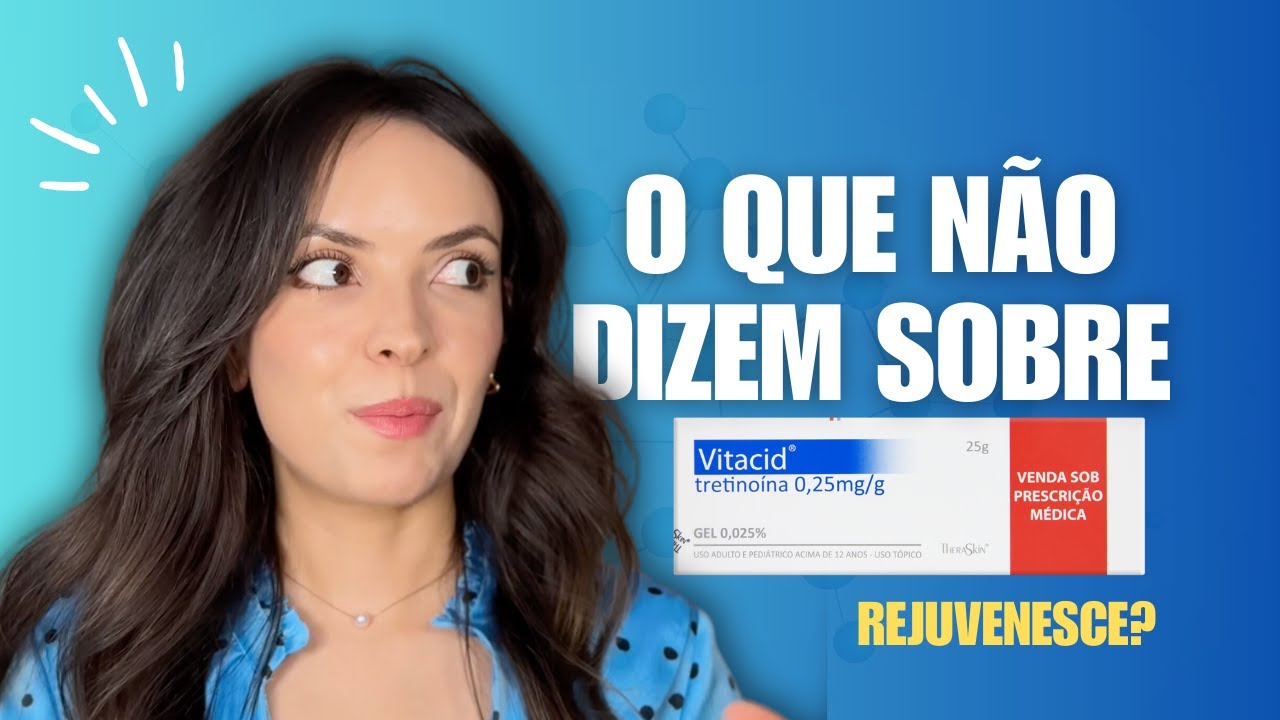 VITACID, VITANOL e RETINOL para Rugas